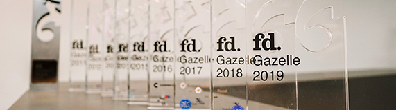 hallo, is voor de tiende keer op rij genomineerd voor de FD Gazellen Awards!