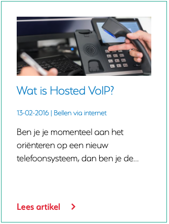 Wat is Hosted VoIP?