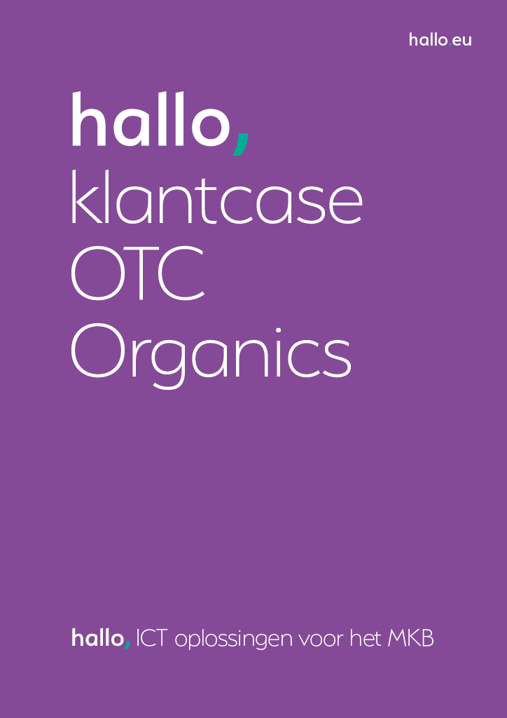 Klantcase: OTC Organics